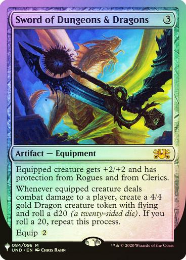 Sword Of Dungeons & Dragons [Foil] #84 Magic Mystery Booster