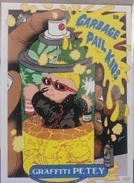 Graffiti PETEY #5b Garbage Pail Kids Topps x Ermsy