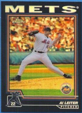 Al Leiter [Refractor] #94 Baseball Cards 2004 Topps Chrome