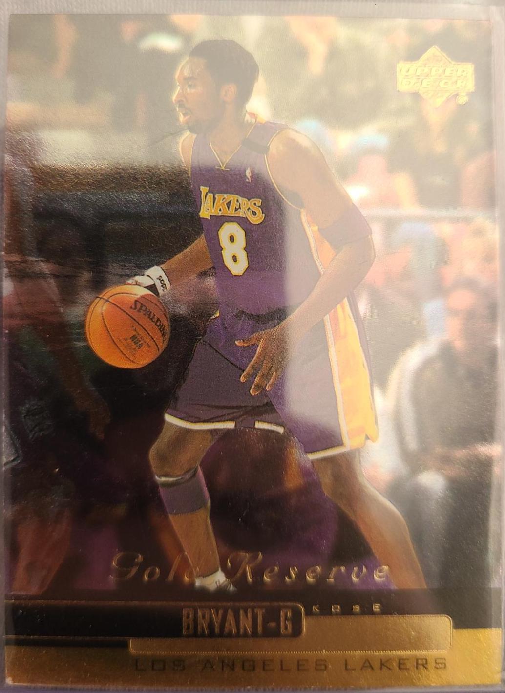 1999-2000 Upper Deck Kobe shops Bryant Gold Reserve #238 Lakers