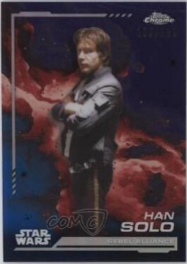 Han Solo [Aqua Refractor] #102 Star Wars 2024 Topps Chrome