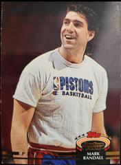 Mark Randall Members Only #322 Basketball Cards 1992 Stadium Club Prices