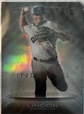 Francisco Lindor [Refractor] #BSP30 Baseball Cards 2013 Bowman Sterling Prospects