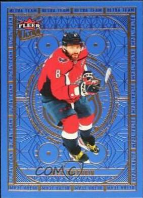 Alex Ovechkin #UT-4 Hockey Cards 2021 Ultra Team