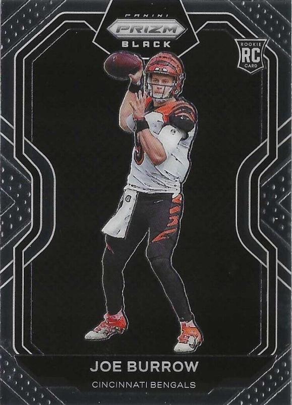 PSA 9 2020 Panini Chronicles Prizm Black 2024 Joe Burrow Rookie Card