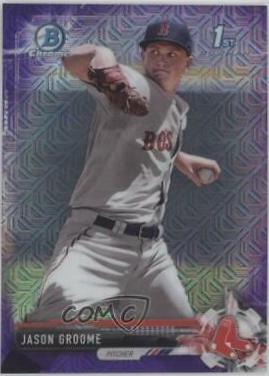 Jason Groome [Purple Refractor] #BCP150 Baseball Cards 2017 Bowman Mega Box Chrome Prospects