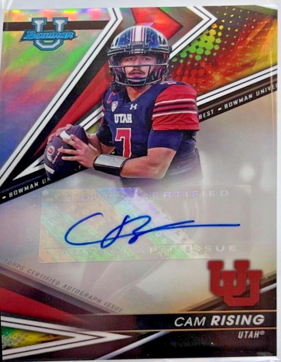 Cam Rising [Refractor] #BA-CR Prices | 2022 Bowman's Best University ...