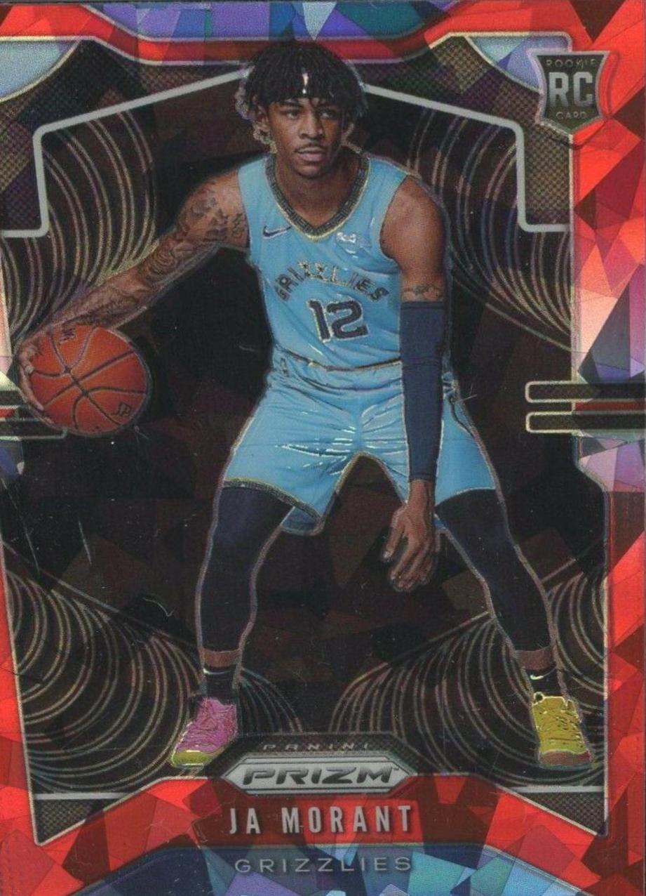 2019 Ja Morant RC Panini Prizm outlet Red Ice PSA 9