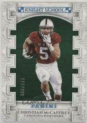 Christian McCaffrey [Green] #KNS-CM Football Cards 2017 Panini Knight School Prices