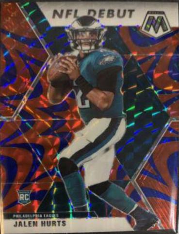 Jalen Hurts Blue Reactive Mosaic Rookie PSA outlet 10