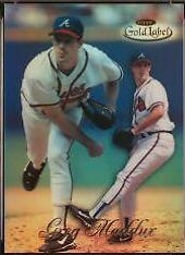 Greg Maddux [Class 1 Gold Label] #2 Baseball Cards 1998 Topps Gold Label