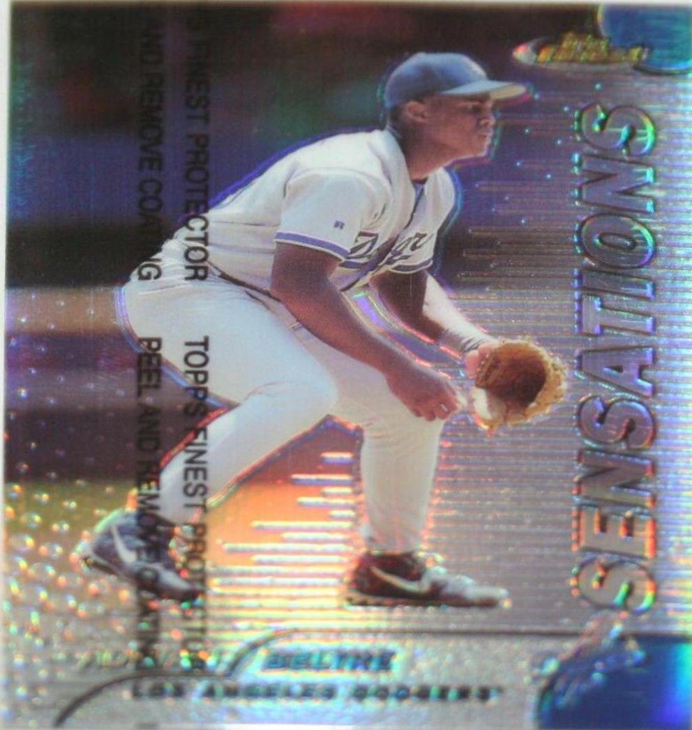 Adrian Beltre [Refractor w/ Coating] #126 Baseball Cards 1999 Finest