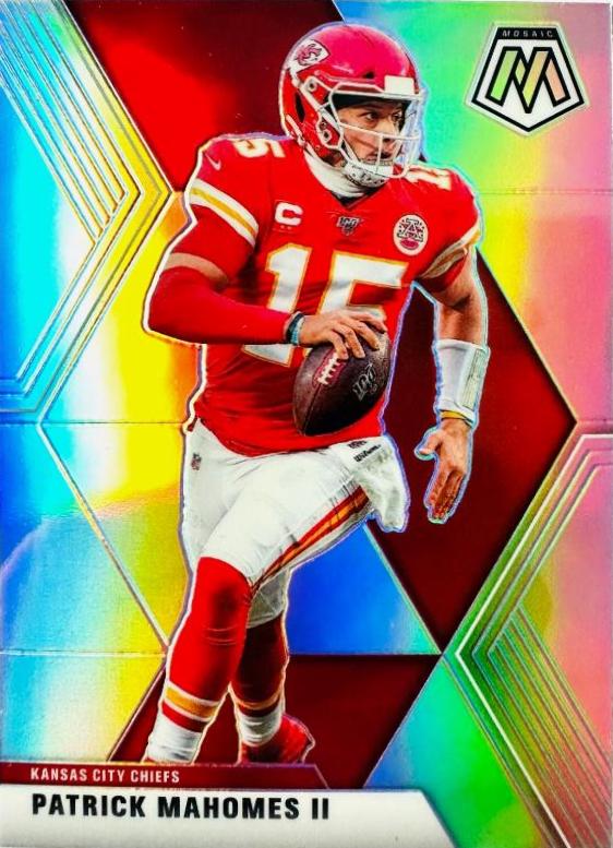 Patrick Mahomes II Silver Mosaic Prizm MVP PSA 10 Stunning!! Chiefs MVP good QB