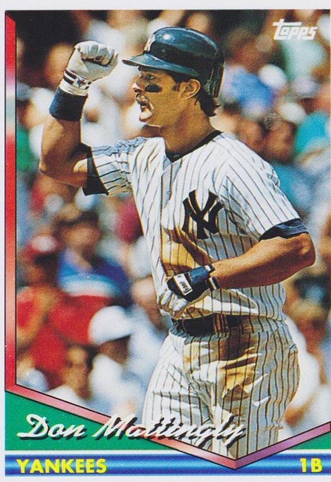 Don Mattingly #600 Baseball Cards 1994 Topps