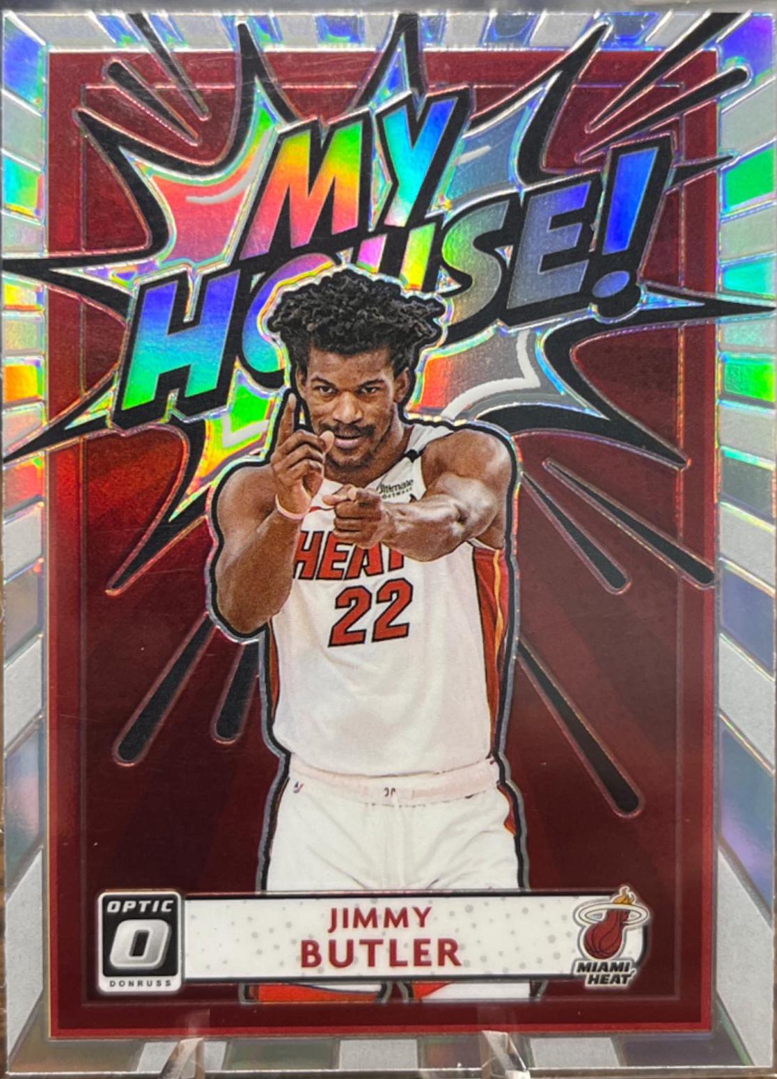 2020 Donruss Optic Jimmy Butler My House Holo PSA newest 9 MINT Card!!!