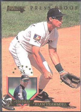 Alan Trammell [Press Proof] #502 Baseball Cards 1995 Donruss