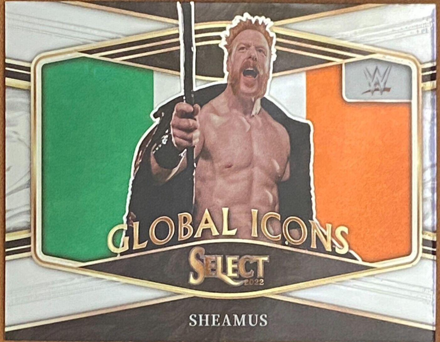 Sheamus #5 Wrestling Cards 2022 Panini Select WWE Global Icons