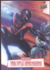 Miles Morales #MD11 Marvel 2022 Upper Deck Annual Multiple Dimensions