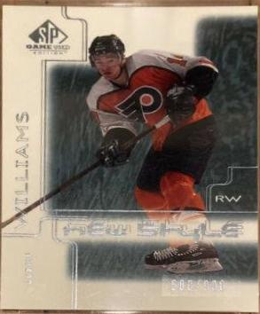 Justin Williams #79 Hockey Cards 2000 SP Game Used