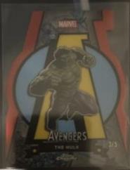 The Hulk [Red Refractor] #AI-3 Marvel 2024 Topps Chrome Avengers Infinity