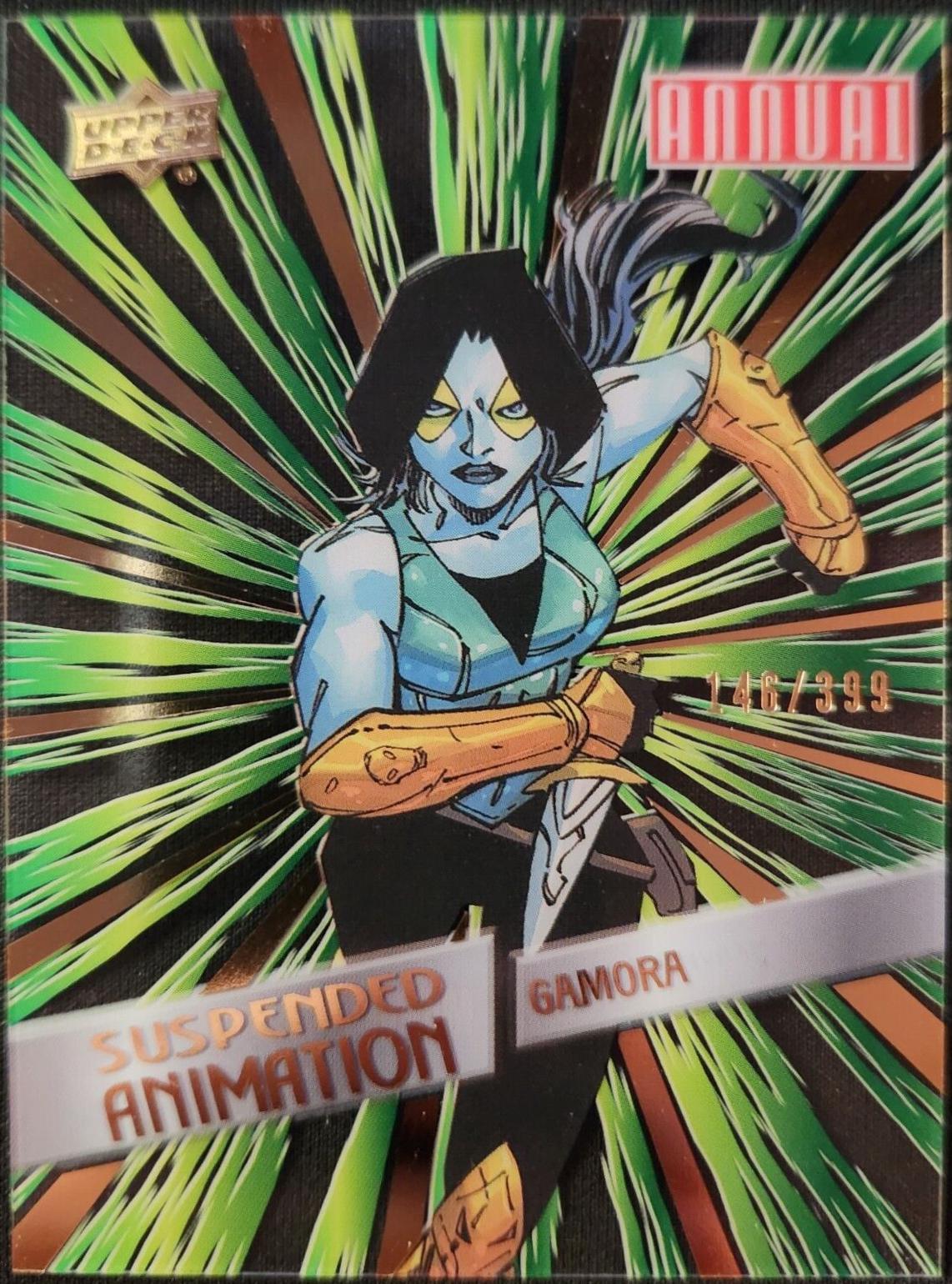 Gamora #26 Marvel 2023 Upper Deck Annual Suspended Animation