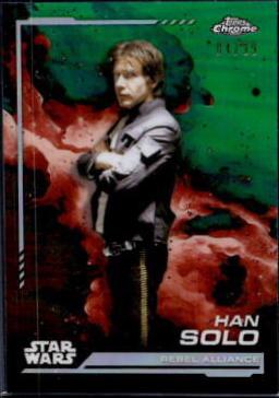 Han Solo [Kashyyyk Green Refractor] #102 Star Wars 2024 Topps Chrome