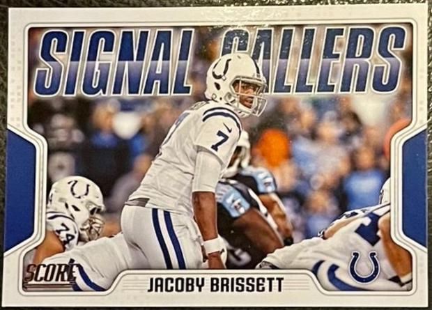 Jacoby Brissett [Signal Callers] #13 Football Cards 2018 Score Signal Callers