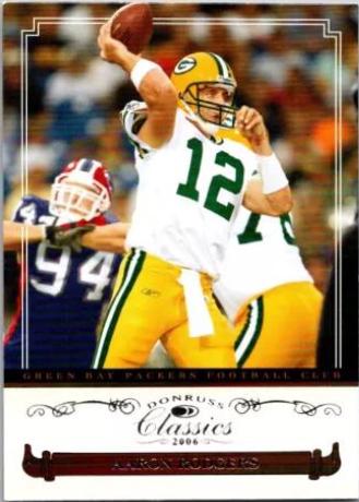 Aaron Rodgers #37 Football Cards 2006 Panini Donruss Classics