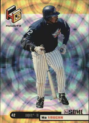 Mo Vaughn [AuSome] #1 Baseball Cards 1999 Upper Deck Hologrfx