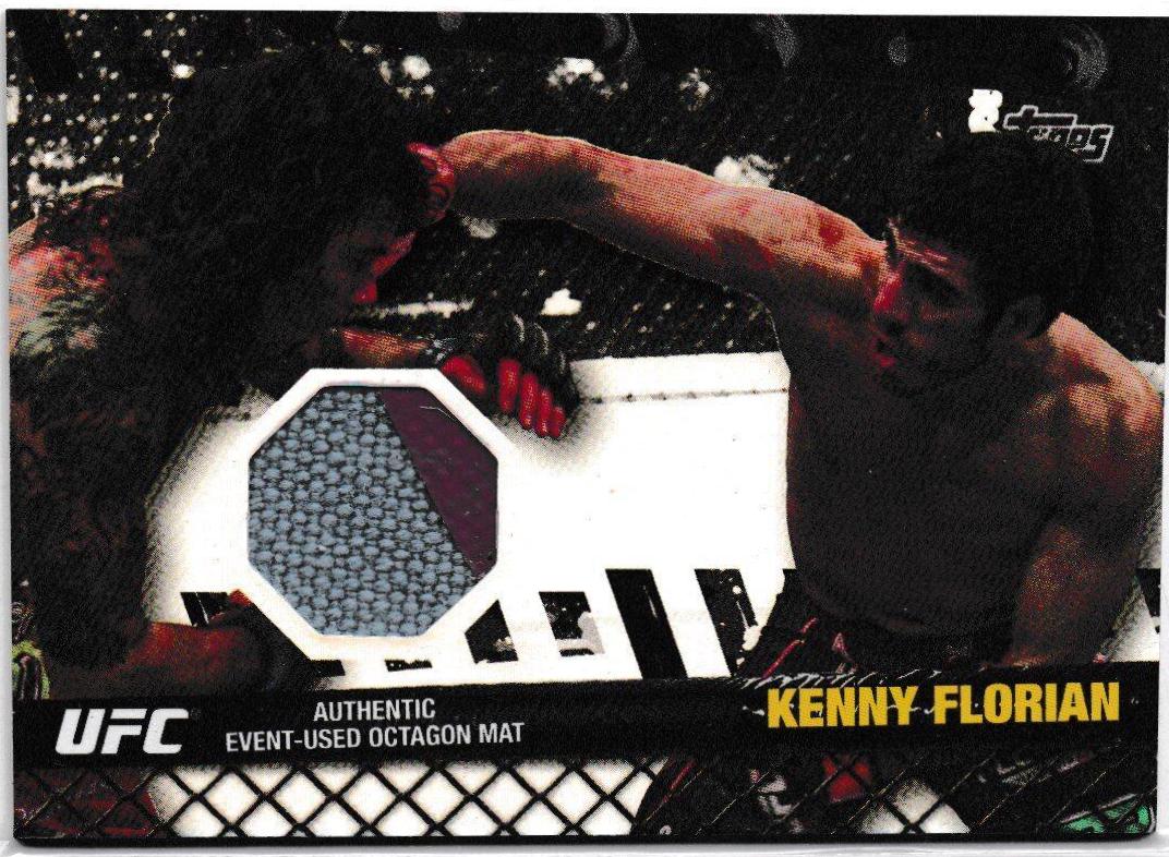 Kenny Florian #FM-KF Ufc Cards 2010 Topps UFC Fight Mat Relic