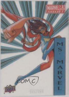 Ms. Marvel #10 Marvel 2021 Upper Deck Annual Suspended Animation