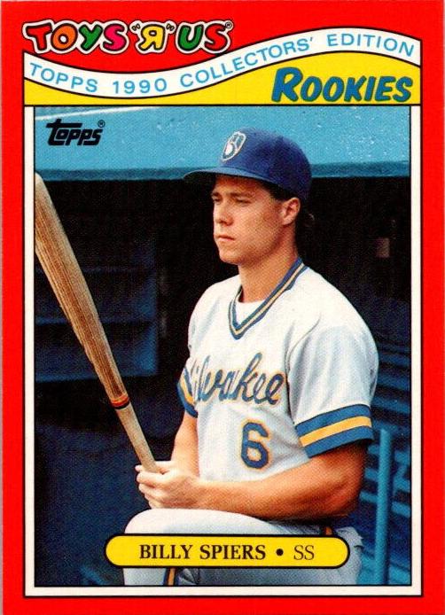 Billy Spiers #26 Baseball Cards 1990 Topps Toys R Us Rookies