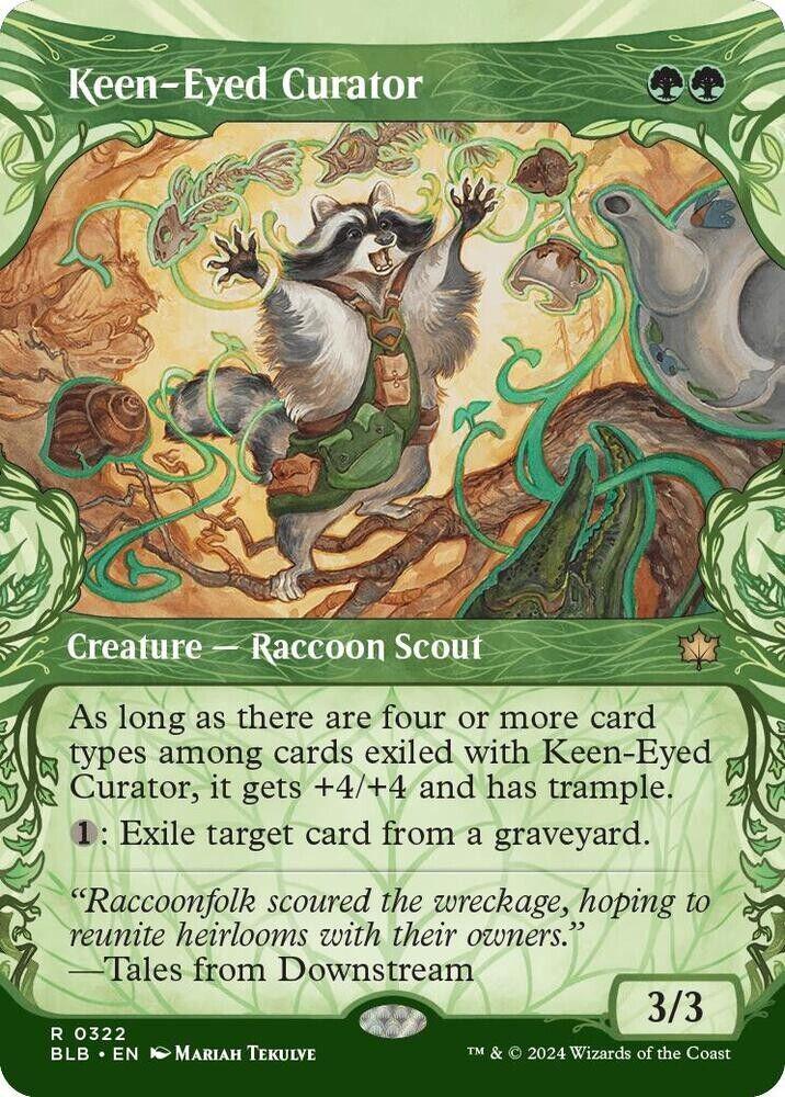 Keen-Eyed Curator #322 Magic Bloomburrow