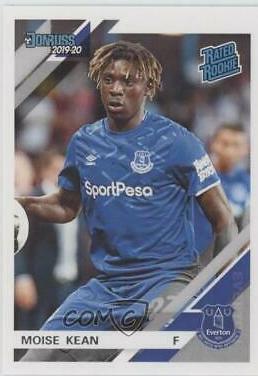 Moise Kean [Donruss Premier League] #75 Soccer Cards 2019 Panini Chronicles