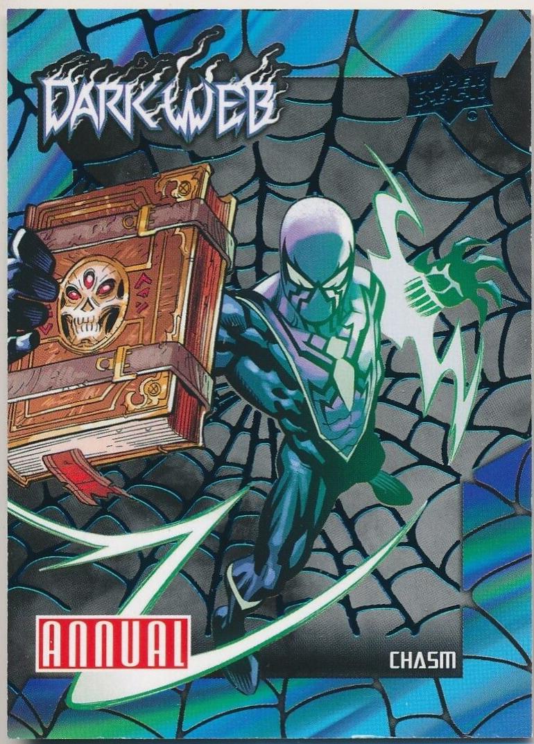 Chasm [Turquoise] #DW-2 Marvel 2023 Upper Deck Annual Dark Web