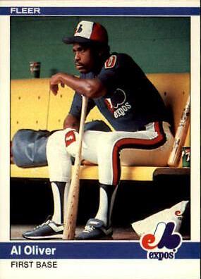 Al Oliver #280 Baseball Cards 1984 Fleer