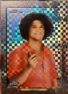 Carlito [Xfractor] #92 Wrestling Cards 2007 Topps Heritage II Chrome WWE