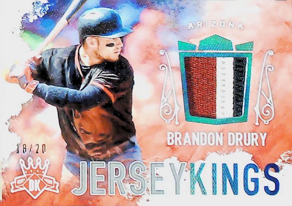 Brandon Drury #JK-BD Baseball Cards 2017 Panini Diamond Kings