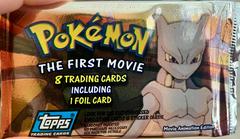 First Movie Booster Pack Pokemon 1999 Topps Movie Prices