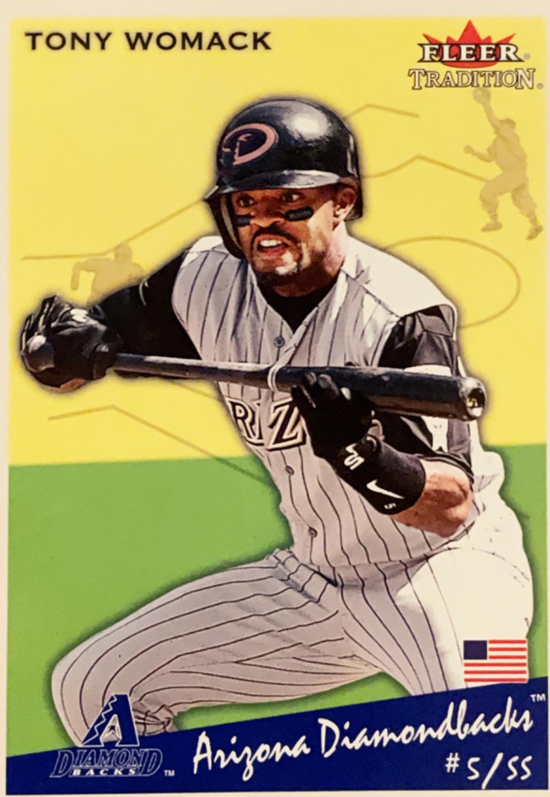 Tony Womack #129 Baseball Cards 2002 Fleer Tradition