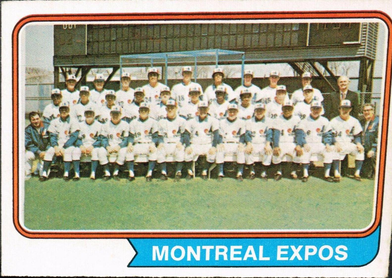 Expos Team #508 Baseball Cards 1974 O Pee Chee