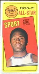 Willis Reed All Star #110 Basketball Cards 1970 Topps Prices