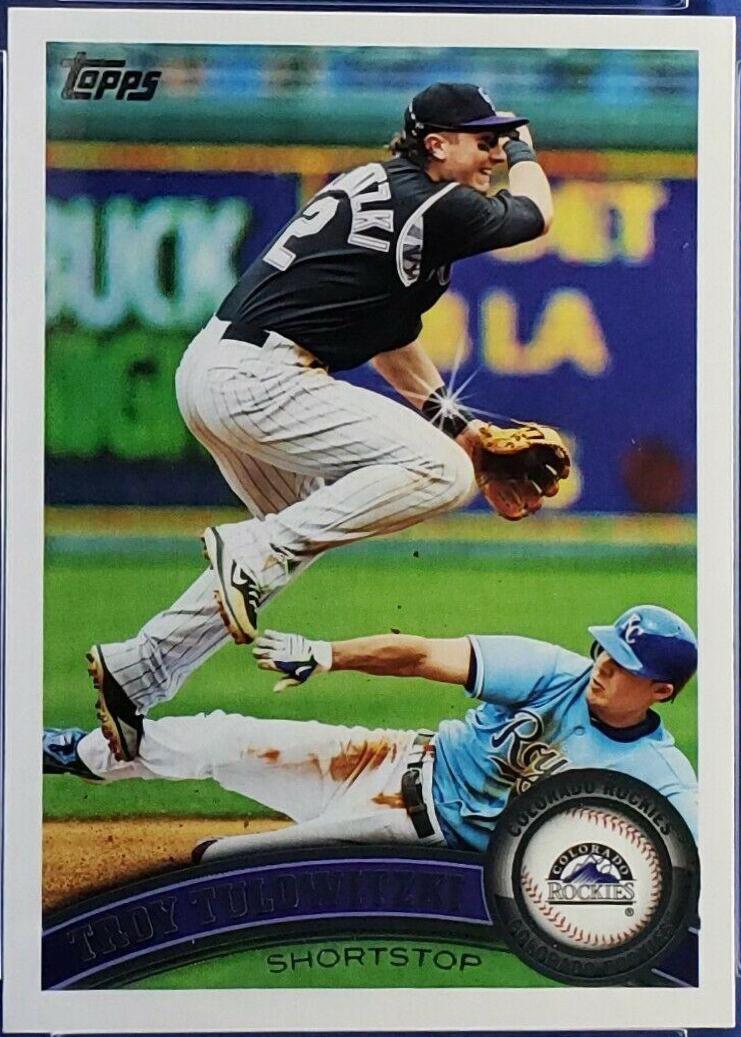 Troy Tulowitzki [Sparkle] #400 Baseball Cards 2011 Topps