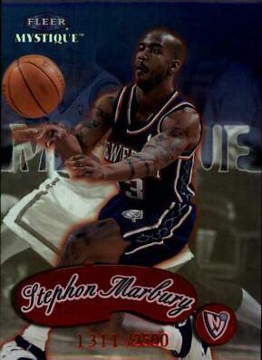 Stephon Marbury #148 Basketball Cards 1999 Fleer Mystique