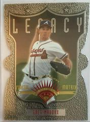 Greg Maddux [Die Cut] #351 Baseball Cards 1997 Leaf Fractal Matrix Prices