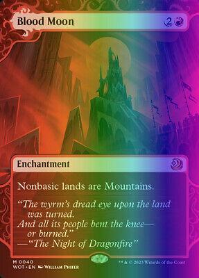 Blood Moon [Foil] #40 Magic Wilds of Eldraine Enchanting Tales