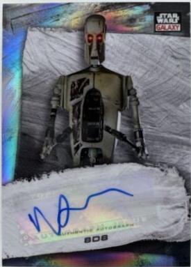 Matt Berry #GA-MB Star Wars 2022 Topps Galaxy Chrome Autograph