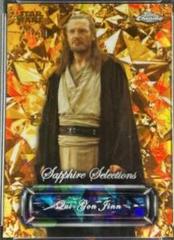 Qui-Gon Jinn #SS-1 Star Wars 2024 Topps Chrome Sapphire Selections Prices