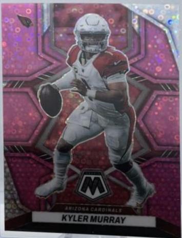 Kyler Murray [No Huddle Pink] #1 Football Cards 2022 Panini Mosaic