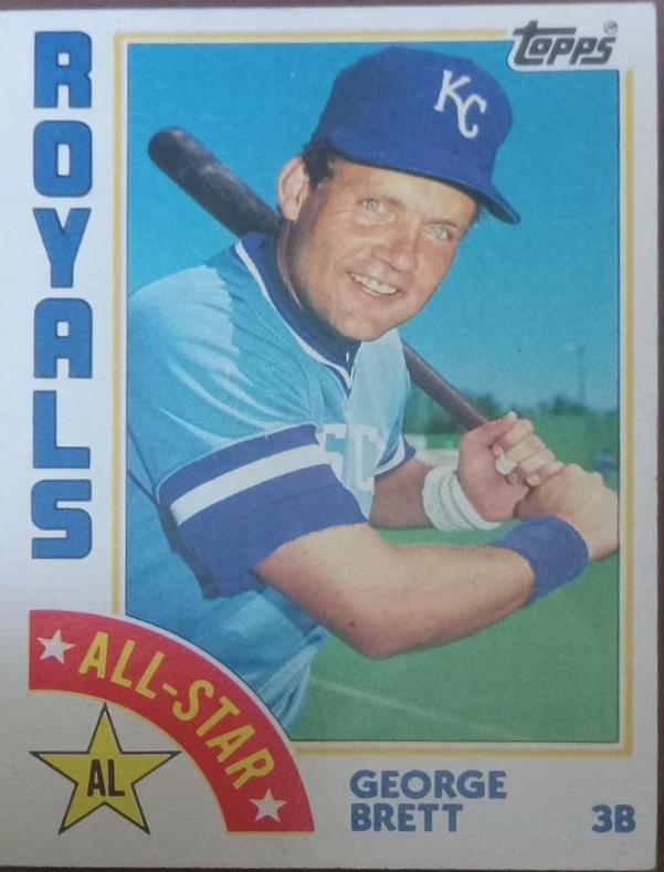 George Brett AL All-Star #399 Baseball Cards 1984 Topps